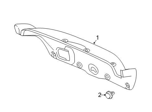 2022 Honda Insight Interior Trim - Trunk Diagram