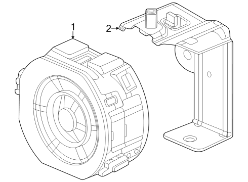 2023 Honda CR-V Hybrid Electrical Components Diagram 2