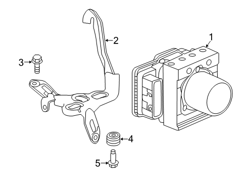 2022 Honda HR-V Anti-Lock Brakes Diagram 1