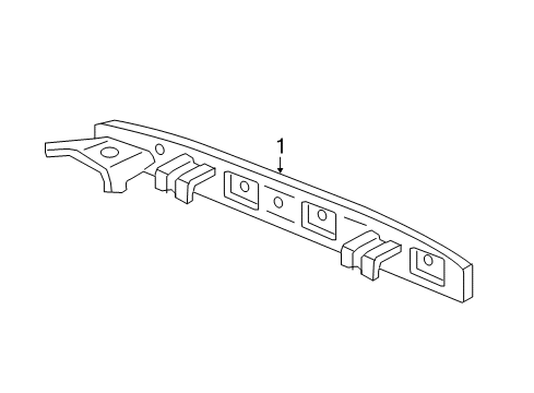 2022 Honda Ridgeline High Mount Lamps Diagram