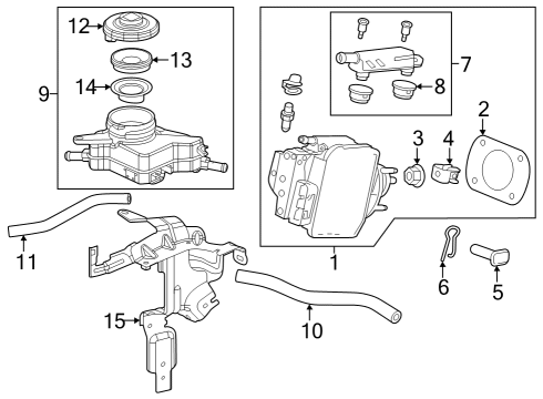 2023 Honda CR-V Hybrid Dash Panel Components Diagram 1