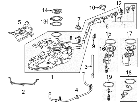 2022 Honda CR-V Hybrid Fuel Injection Diagram