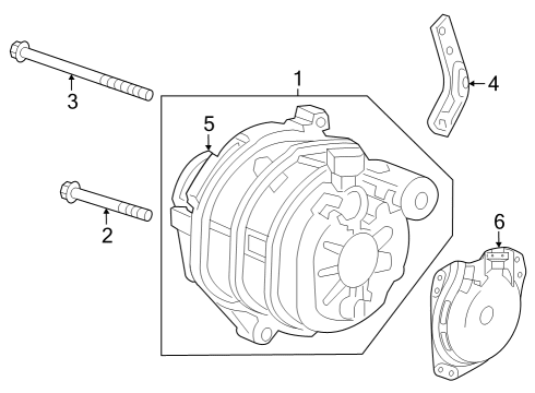 2023 Honda HR-V Alternator Diagram