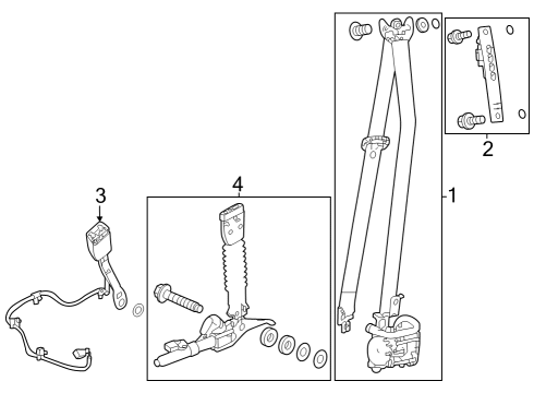 2023 Honda Accord OUTER SET L *NH900L* Diagram for 04818-30B-A00ZA