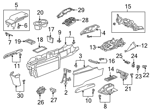 2022 Honda Insight GEAR UNIT, R- MOTOR Diagram for 43020-TBA-A03