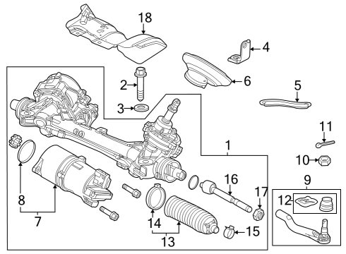 2023 Honda HR-V STIFF, G/BOX MT R Diagram for 53470-T20-A00