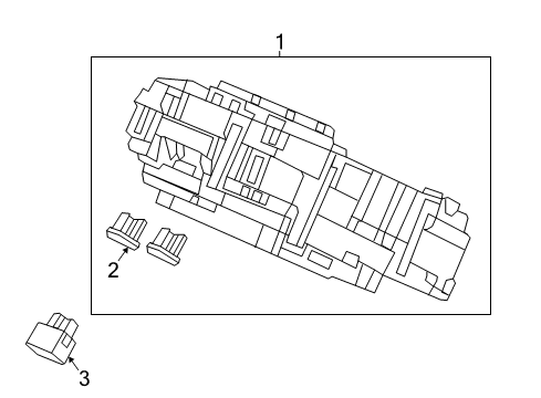 2022 Honda HR-V Electrical Components Diagram