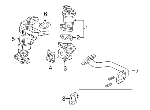 2022 Honda Insight EGR System Diagram