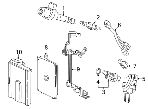 2022 Honda Ridgeline ELECTRONIC CONTROL U Diagram for 37820-5MJ-C71