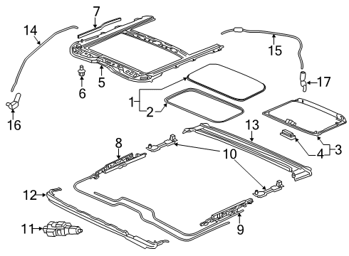 2022 Honda Insight Sunroof Diagram