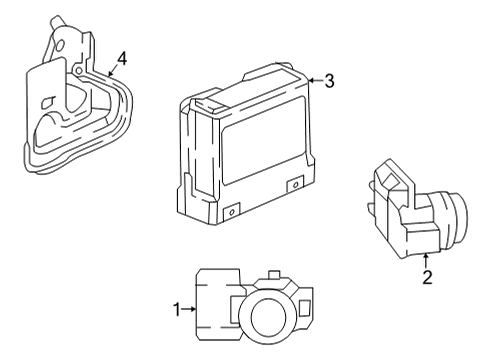 2022 Honda CR-V Hybrid Electrical Components Diagram 2