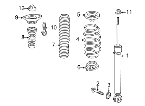 2023 Honda Civic S/ABS UNIT, RR Diagram for 52611-T22-A01