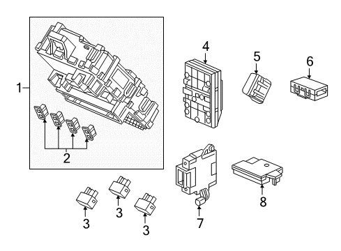 2022 Honda CR-V Hybrid Controls - Instruments & Gauges Diagram 1