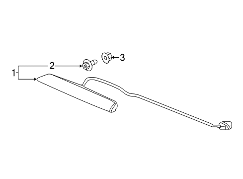 2022 Honda HR-V High Mount Lamps Diagram