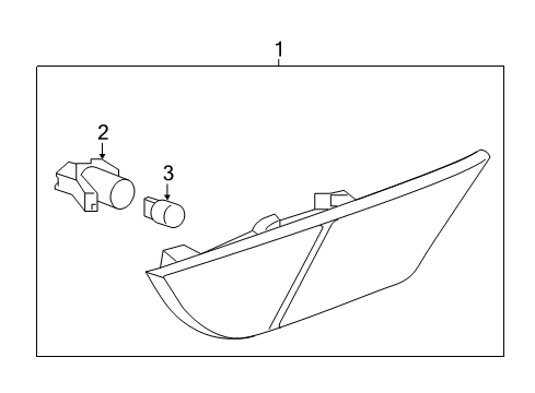 2024 Honda Odyssey Side Marker Lamps Diagram