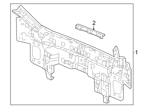 2022 Honda Civic Rear Body Diagram 2