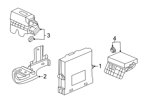 2022 Honda Insight Communication System Components Diagram