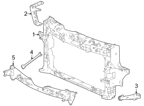 2023 Honda Accord FRAME R, FR Diagram for 71415-30A-A00