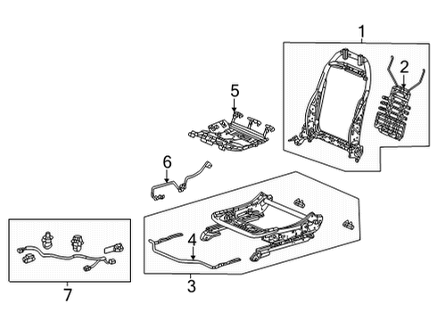 2023 Honda Civic Tracks & Components Diagram 8