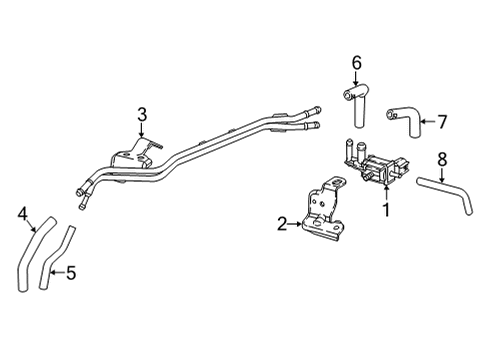 2022 Honda Civic Emission Components Diagram 1