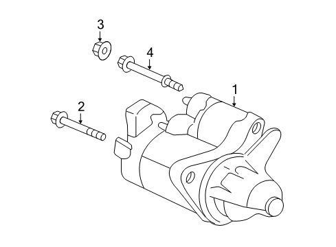 2022 Honda HR-V Starter Diagram