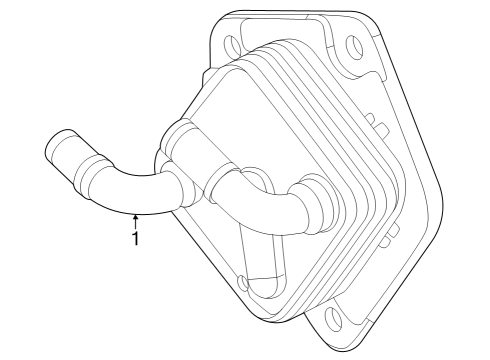 2022 Honda HR-V Trans Oil Cooler Diagram