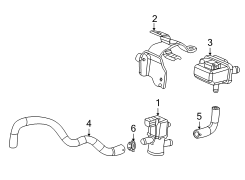 2022 Honda Insight Emission Components Diagram 2