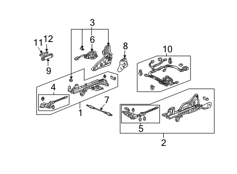 Knob A St *G49L* Diagram for 35951-S0K-A00ZA