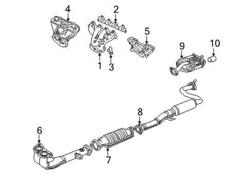 Cover A Diagram for 18120-P54-000