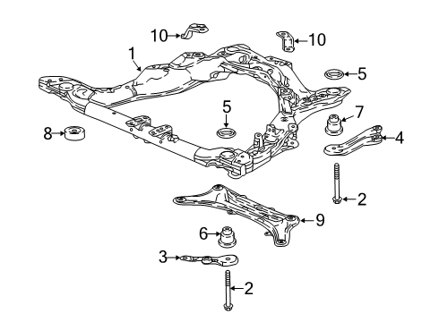 2023 Honda Passport BOLT, FLG (14X140) Diagram for 90163-TYA-A01