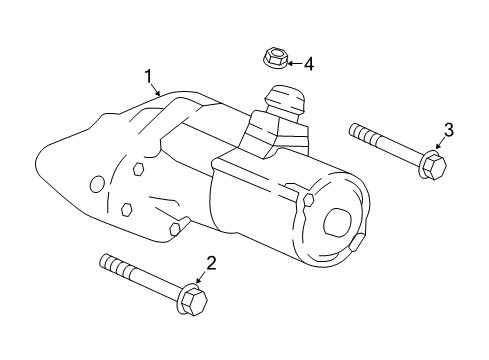 2023 Honda Odyssey Starter Diagram