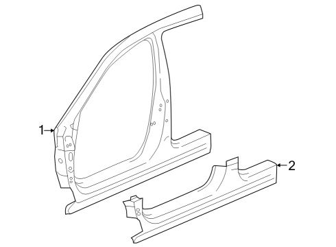 2024 Honda Pilot Aperture Panel Diagram