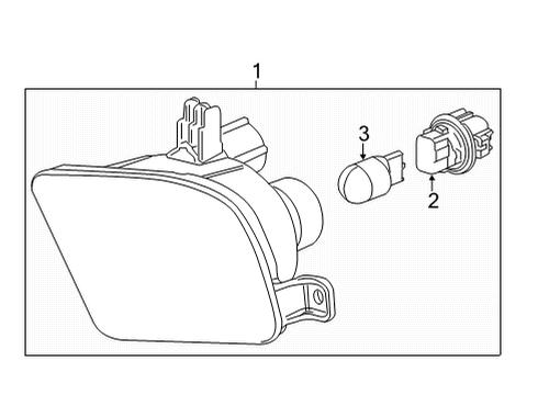 2024 Honda Odyssey Signal Lamps Diagram