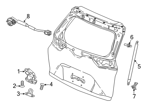 2022 Honda CR-V Hybrid Parking Aid Diagram 2