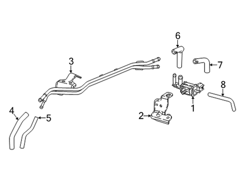 2022 Honda Civic Emission Components Diagram 2