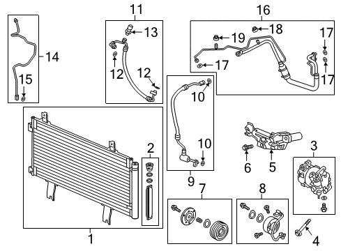 2022 Honda Accord Air Conditioner Diagram 3