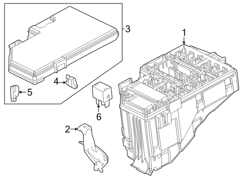 2024 Honda Accord Hybrid Fuse & Relay Diagram 3