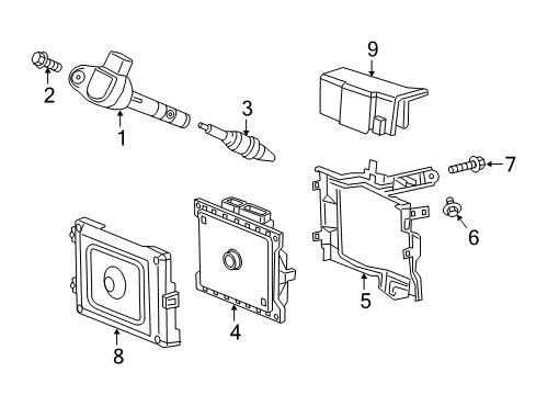 2024 Honda Odyssey CONT MOD, POWERTRAIN Diagram for 37820-5MR-C32