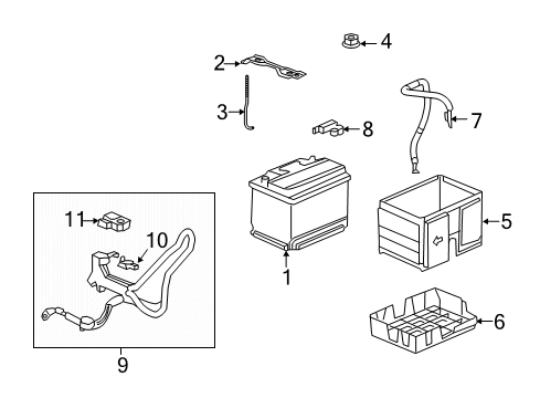 2022 Honda CR-V Hybrid Battery Diagram 3