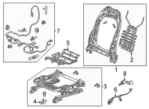 2023 Honda Civic Tracks & Components Diagram 5