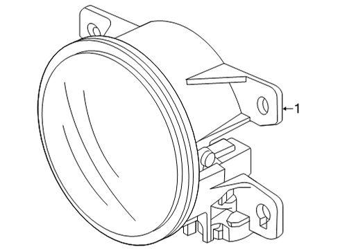 2023 Honda Ridgeline Fog Lamps Diagram