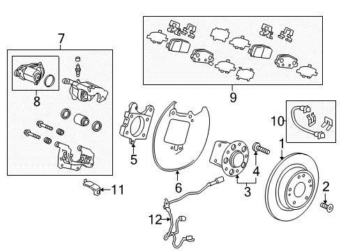 2022 Honda HR-V Anti-Lock Brakes Diagram 3