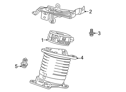 2022 Honda CR-V Hybrid Electrical Components Diagram 3