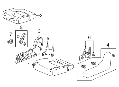 2024 Honda Odyssey Second Row Seats Diagram 5