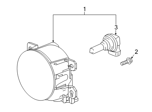 2022 Honda Pilot Fog Lamps Diagram