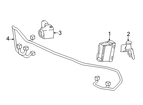 2023 Honda Ridgeline Electrical Components Diagram