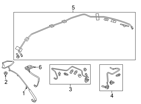 2022 Honda HR-V Antenna & Radio Diagram