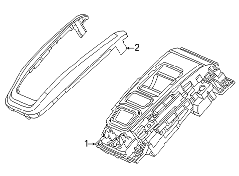 2022 Honda CR-V Hybrid Gear Shift Control - AT Diagram 1