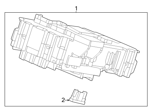 2024 Honda Accord BOX ASSY-, FUSE Diagram for 38200-30B-A01