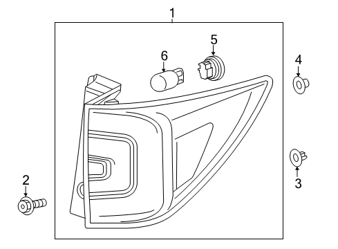 2022 Honda Pilot Bulbs Diagram 3